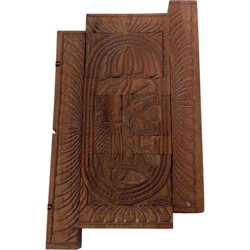 Vintage carved wooden - vintage, puzzle