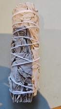 White Sage 4" Smudge Stick for Cleansing aura and negativity,spiritual(4 pieces)