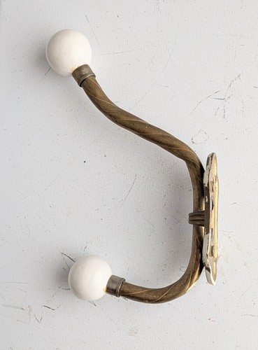 Vtg brass wall mount - vtg, hat
