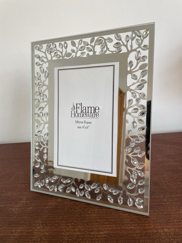 Flame homeware mirrored glass - flame,
