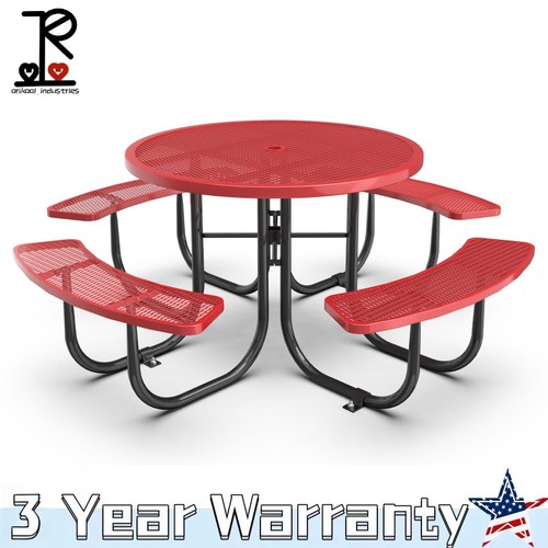 Red heavy round outdoor - 78",