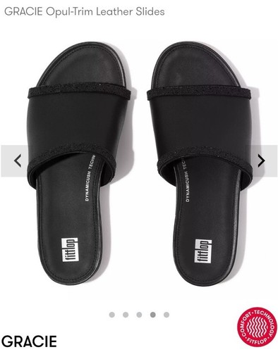 Fitflop gracie black leather - fitflop,