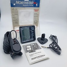 NORTHSTAR NAVMAN Explorer 443sp Fishfinder Sonar Depth Sounder Head + Transom