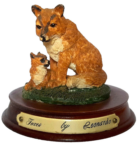 Vintage ceramic fox - fox, and
