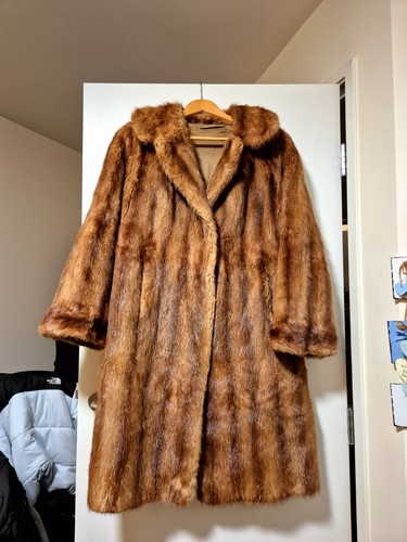Real mink sable fur - sable, coat