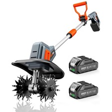 2*Battery Powered Roter Tiller