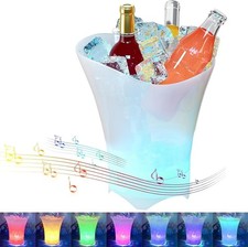 Led ice bucket bluetooth - led,