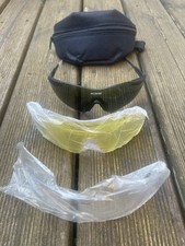 British Army Ballistic ESS Glasses 3 Lenses Military Combat Surplus Airsoft SAS