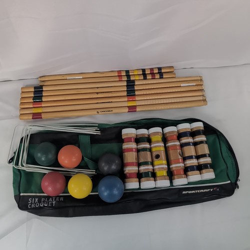 Sportcraft croquet set wooden - sportcraft,