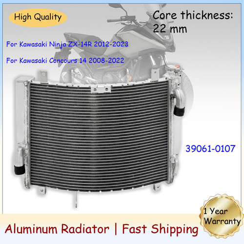 39061 0107 aluminum - 39061-0107, radiator