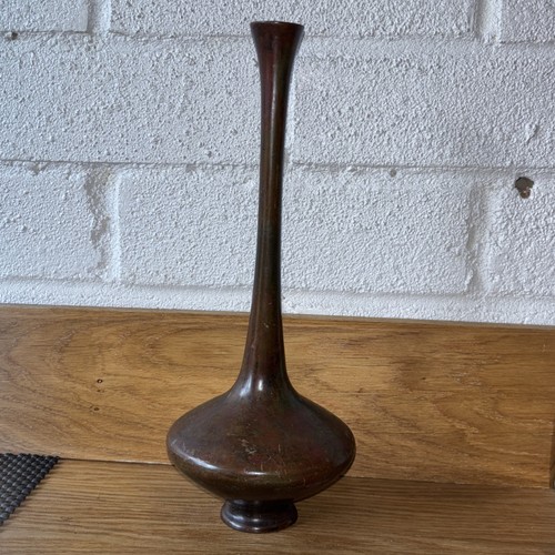Japanese antique bronze vase - antique,