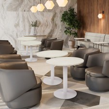 Round/Square Bar Table Base