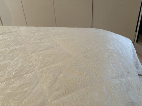 Bedspread zara home - home, cream/gold
