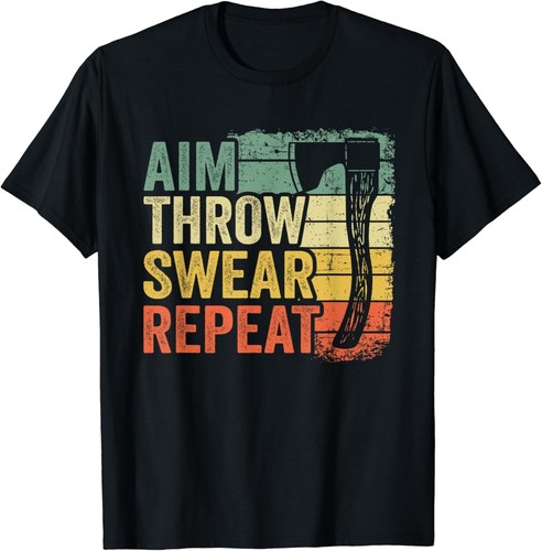 Aim throw swear - throw, hatchet