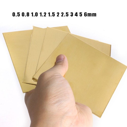 Brass plate metal cut sheet - brass,