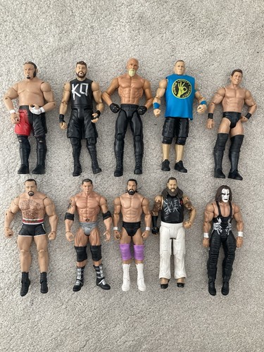 Wwe mattel figure - figure, x10
