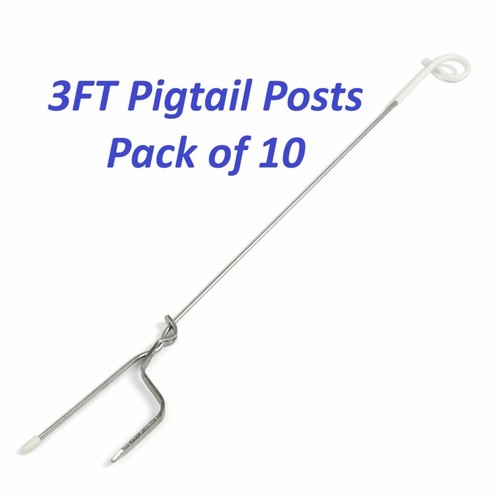 Electric fence pigtail - fence, posts