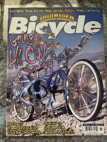 Lowrider bicycle magazine - bicycle,
