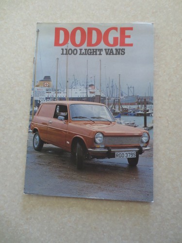 1978 dodge 1100 - dodge, van