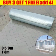 Polycarbonate Roofing Sheet High Impact Clear PVC Roofing Sheets UV Protected UK