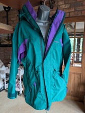 Sprayway Gore-tex Jacket Green Purple Medium/large  Vintage 90s Good Condition