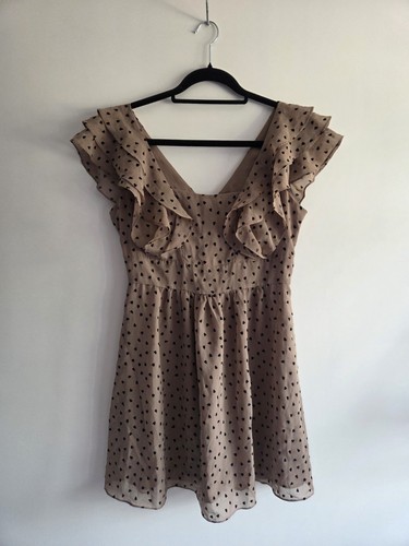 Oasis heart print ruffle - heart,