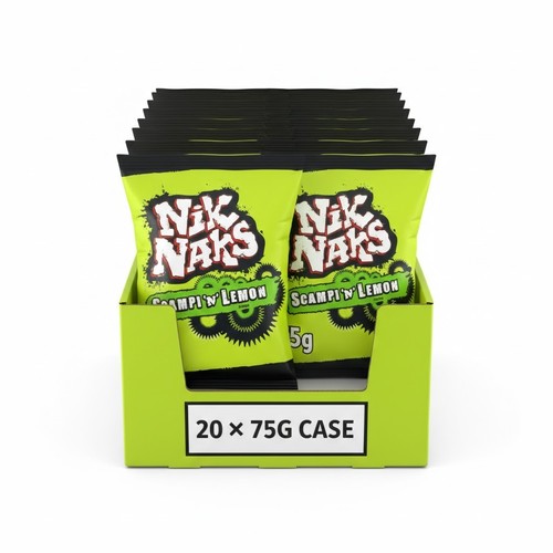 Packs nik naks scampi - scampi, 'n'