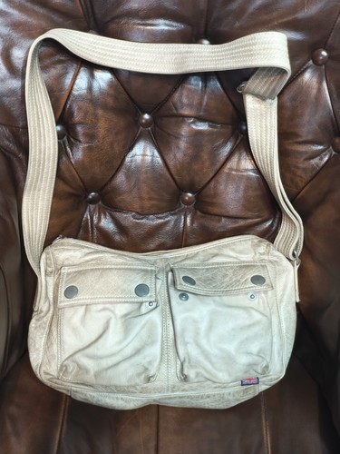 Belstaff leather bag - belstaff,