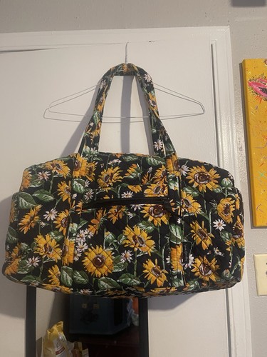 Vera bradley sunflower duffel - vera, bradley,