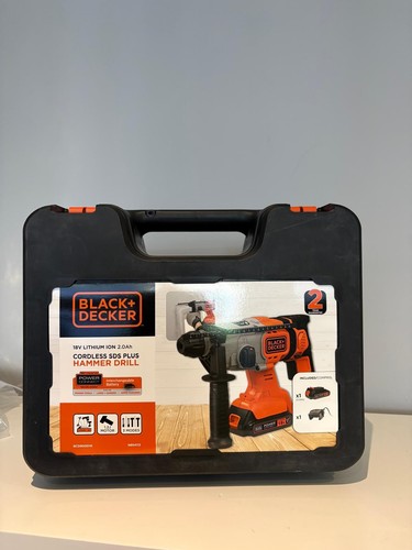 Black decker cordless sds plus - black+decker,