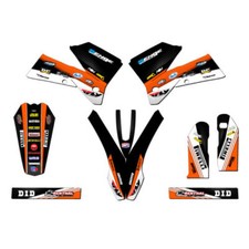 2005-2007 EXC RICOCHET Orange Senge Graphics Kit Compatible with KTM