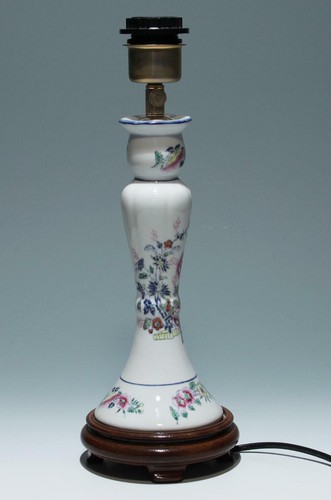 Chinese porcelain table lamp - chinese,