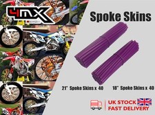 Wheel Spoke Protectors Purple