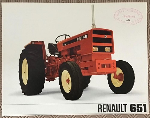 Renault 651 tractor - renault,