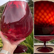 HUGE VINTAGE EMPOLI RUBY