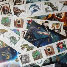 1st Class, New, Genuine Royal Mail, Self-adhesive, Commemorative Postage Stamps.