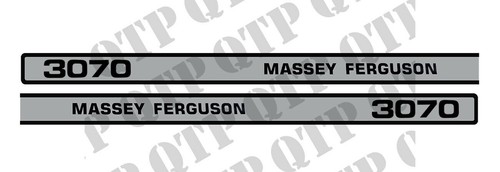 For massey ferguson 3070 - massey, decal