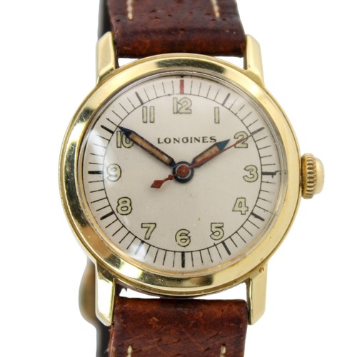 Longines watch 14ct gold - watch,