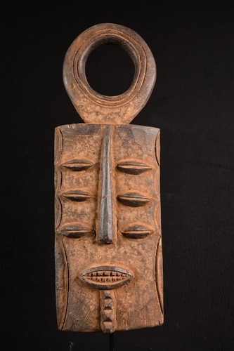 Authentic african eket mask - eket,