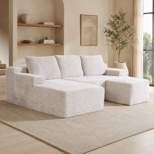 Modular chaise sofa set - modular,