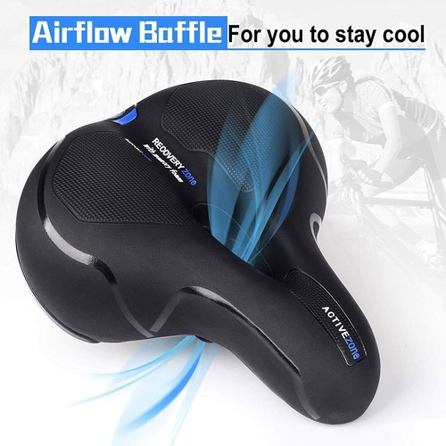 Wide big bum bike - bicycle, gel