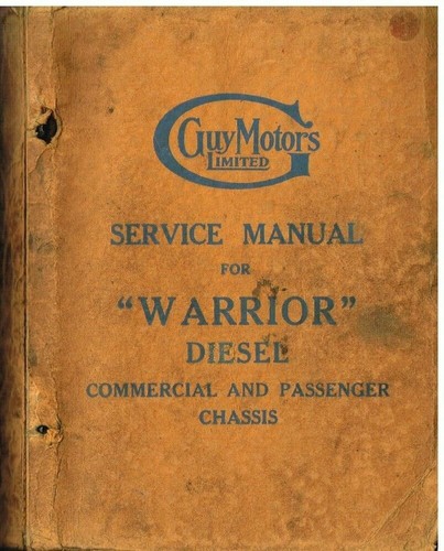 Guy warrior diesel - warrior, bus
