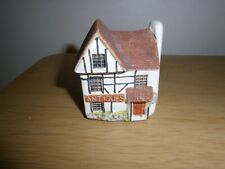 Vintage mini ceramic house ornmament. 'Antiques''Philip Laureston 708' (D36a)