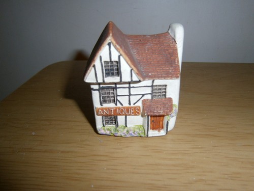 Vintage mini ceramic house