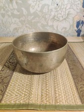 antique brass singing bowl