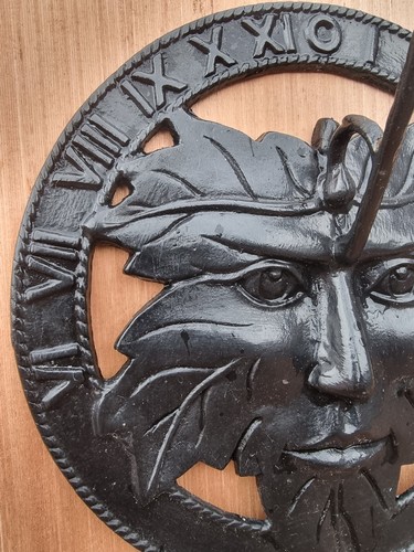 Greenman metal sundial - metal, 9