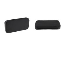 2pcs PVC Square Pillow Cushion