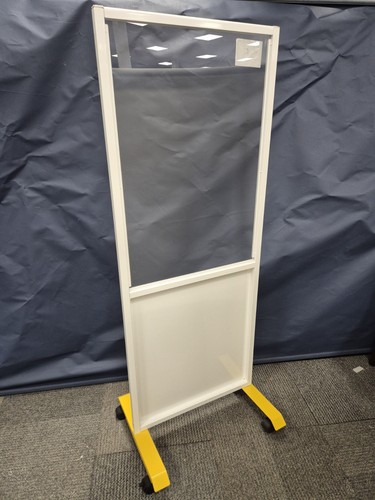 Slim half glazed vinyl office - slim,