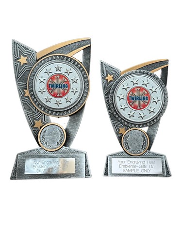 Baton twirling award - twirling,