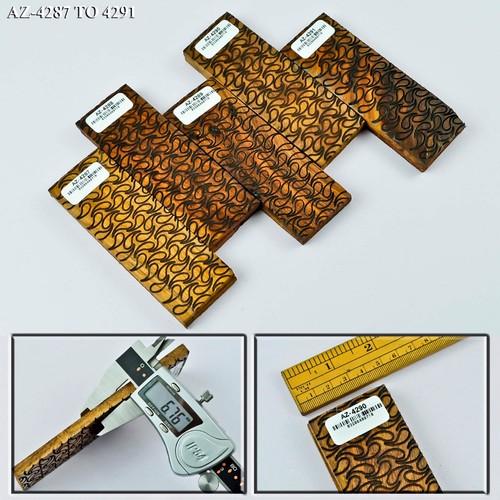 Wood knife scales handle - wood,